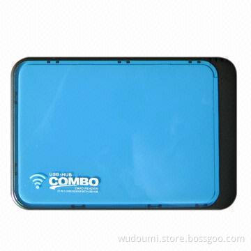 3G wireless router with SIM card slot wireless card reader